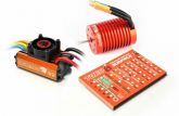 Combo Brushless Motor 9t + Esc 60a + Cartão Sensorless